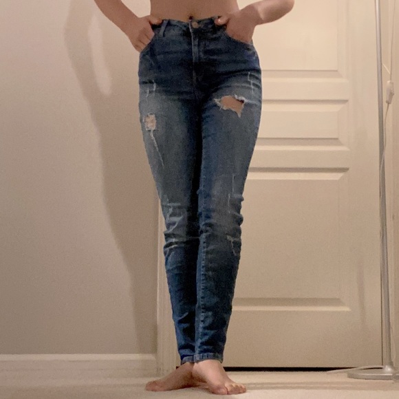 Slim fitting straight leg jeans (denim) - Picture 6 of 9